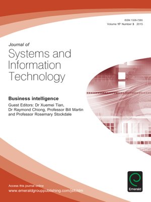 cover image of Journal of Systems and Information Technology, Volume 17, Number 3